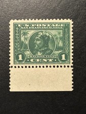 US STAMP #397 1 CENT MNH OG GREAT COLOR SEE IMAGES!!
