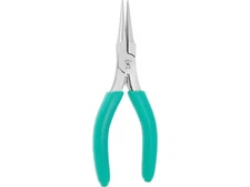 Excelta 2910D - Large Needle Nose Pliers, 6.5' OAL, Cushioned Grips, Serrated
