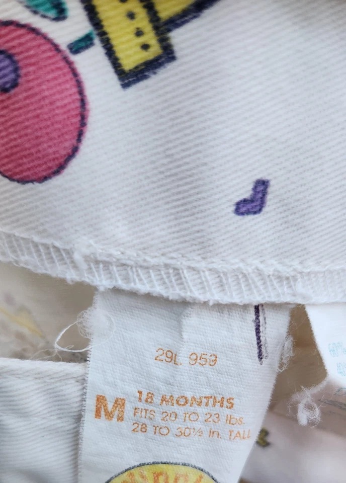 Adorable Mono Blanco Vintage, 18 Meses, Floral y Corazones, Winnie The Pooh Foto 3 de 4