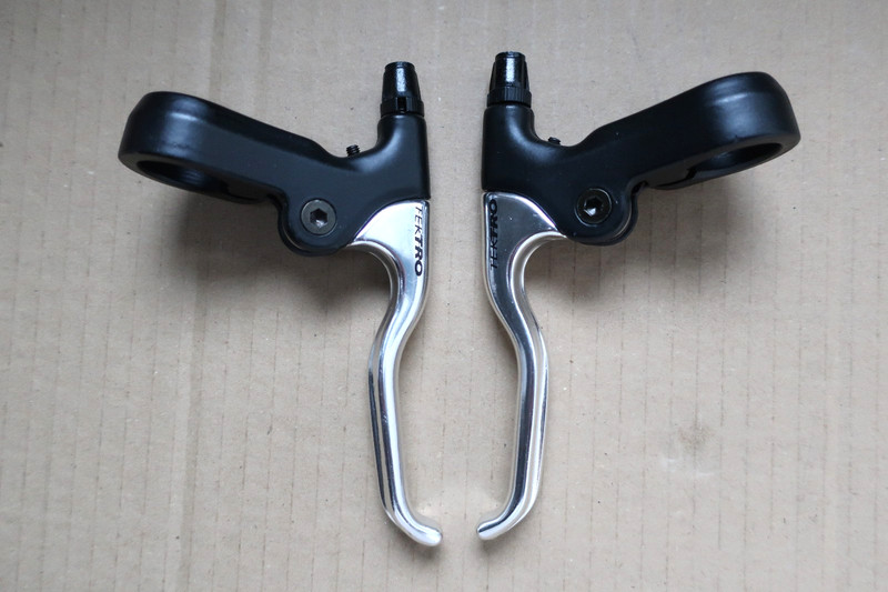 Tektro Vintage Flat Bar Brake Levers MTB - New Old Stock - 1990's ??