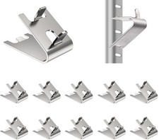 10 PCS 920158 Freezer Shelf Clip Stainless Steel Refrigerator Brackets