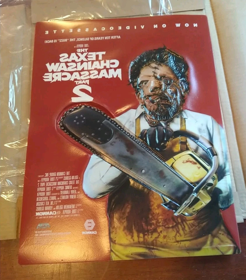 Texas Chainsaw Massacre 2 3d Plastic Light Box Sign - Image 2 of 4