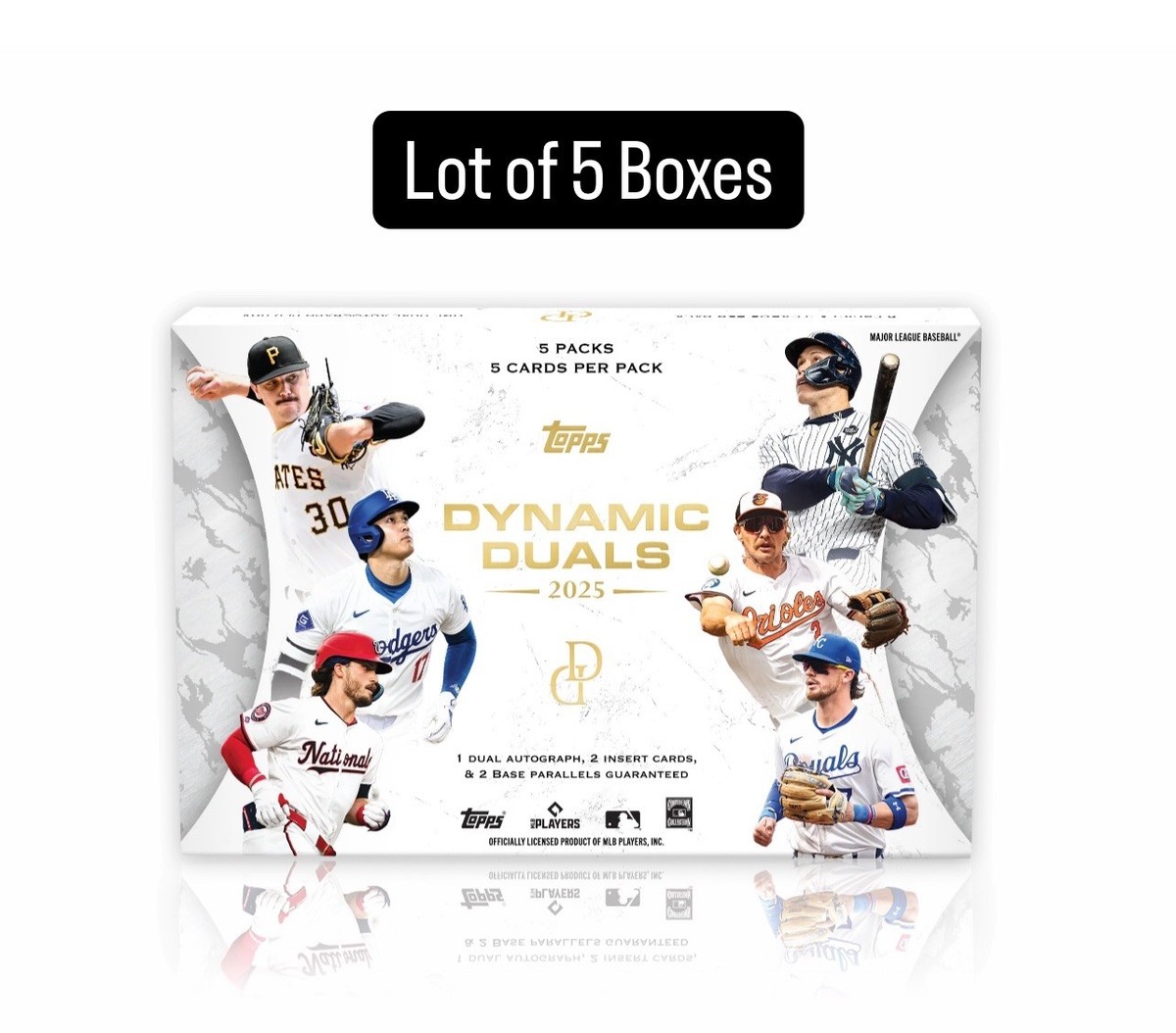 その他 2025 Topps Dynamic Duals Baseball Hobby 2025 Topps MLB Dynamic Duals Hobby Box Baseball Order