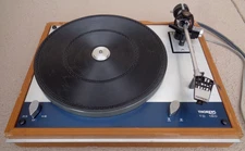 THORENS TD-160 STEREO TURNTABLE + GRADO JG TESTED WORKING MADE IN GERMANY 1970S