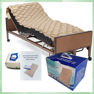 #ad Hospital Bed Alternating Air Pressure Mattress Pad Quiet Pump Relieve Bedsore $55.09