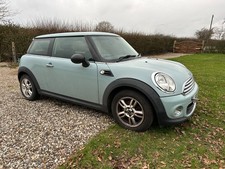2013 BMW Mini One 1.6 Diesel Spares or Repair