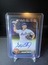 2024 Topps Chrome - Rookie Autographs #RA-GH Grant Hartwig (AU, RC)