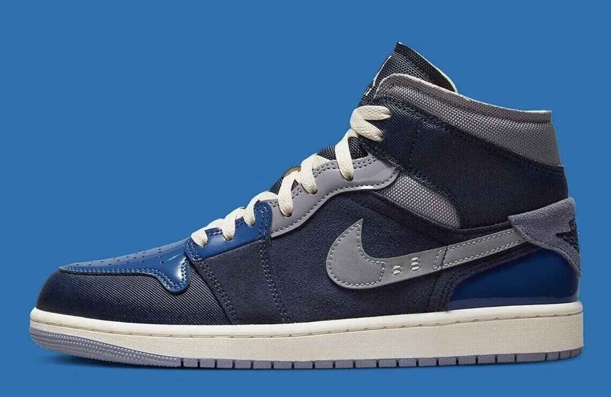 Size 13 - Air Jordan 1 SE Craft Mid Inside Out - Obsidian