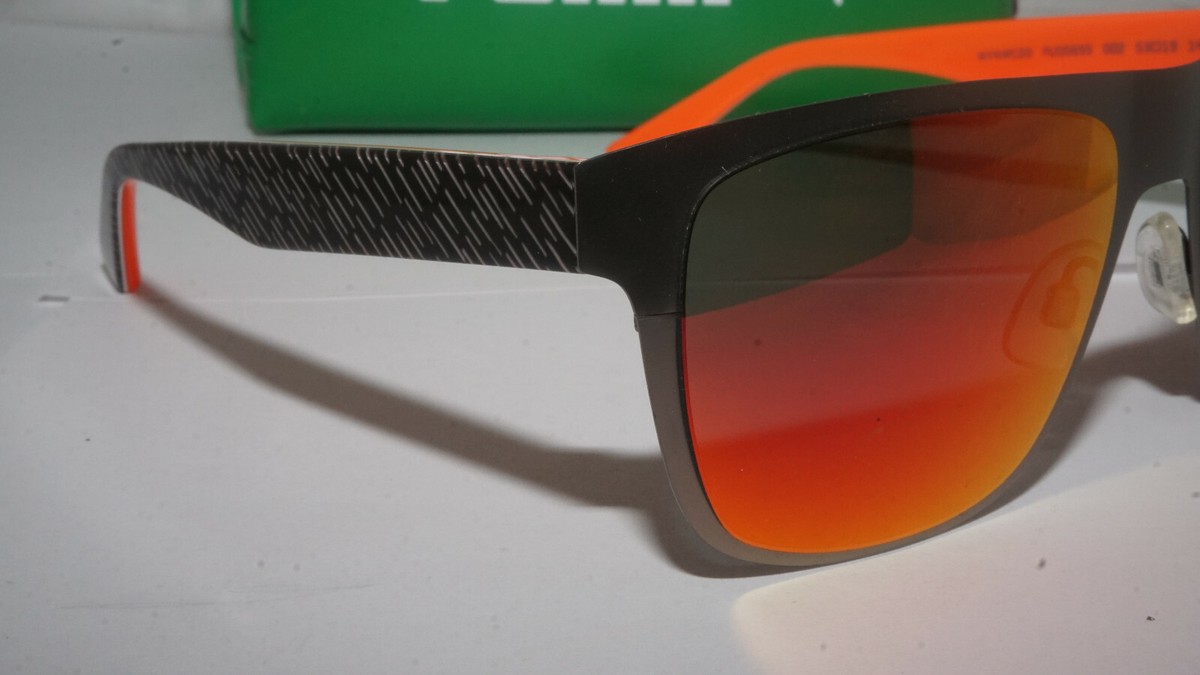 PUMA New Sunglasses Black Fire Mirror Wynwood PU0069S 002 53 19