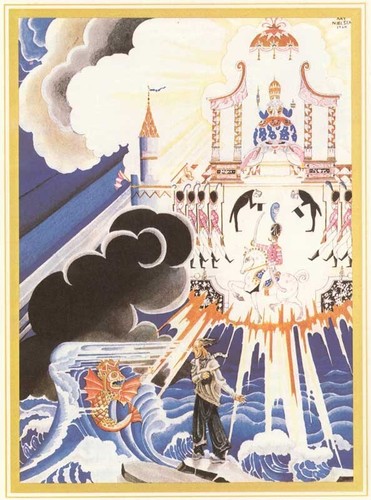 HANSEL & GRETEL & Other GRIMM'S FAIRY TALES ~ EASTON LEATHER ~ Kay Nielsen ILLUS - Picture 11 of 15