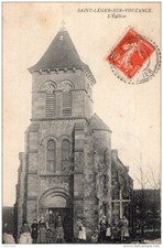 S318 - Cpa 03 Saint Léger sur Vouzance - L'Eglise