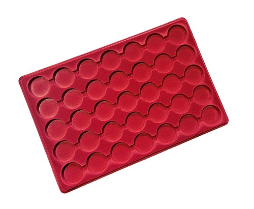 Red Tray Protection Display Coin Coins Medals Medal Transparent Cover Many Types - Picture 32 of 50