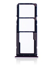 Replacement Dual Sim Card Tray Compatible For Xiaomi Redmi 8 Ruby Red 