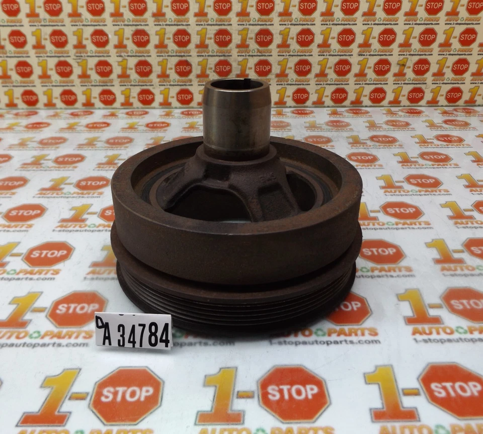 Dodge Ram 1500 2008-2013 equilibrador armónico polea del cigüeñal 53022162aa oem Foto 2 de 4