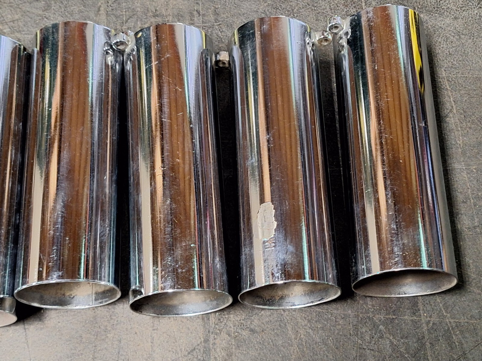 AJ FOYT 1992 Auction Original Hilborn Fuel Injection Stacks Sprint USAC ...