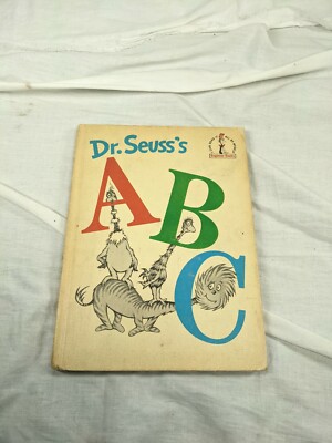 Beginner Books: Dr. Seuss's ABC by Dr. Seuss 1963 Book Club edition