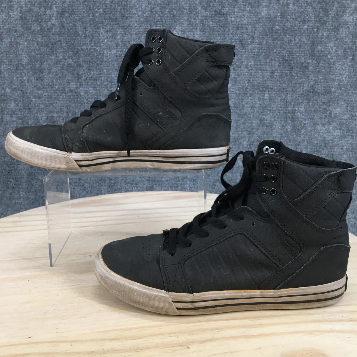 Supra black hotsell sneakers