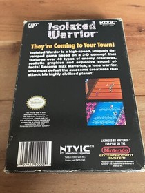 Nintendo NES Isolated Warrior mit Schuber und H&uuml;lle USA