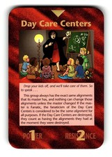Day Care Centers Card INWO Illuminati New Wor...