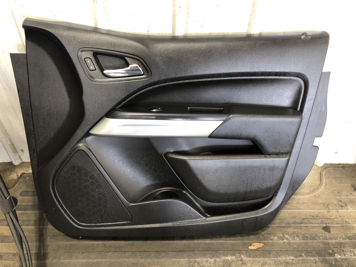 2018 CHEVROLET COLORADO RIGHT FRONT DOOR TRIM PANEL; POWER; ZR2