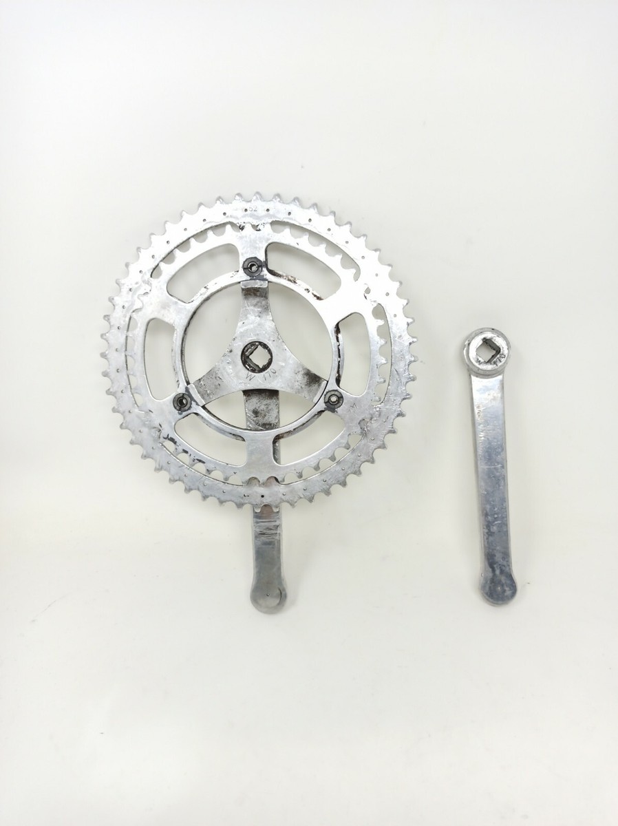 Vintage Kurbelgarnitur Crankset Stronglight 170 52 42 Vintage Kurbelgarnitur Crankset Stronglight 170 52 42