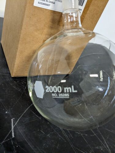 Kimax 2000 ml Einhals-Rundkolben, 24/40 25285 - Bild 3 von 5