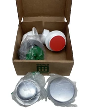 Watco 901-FA-PVC-BN Innovator Foot Actuated Half Kit, Chrome