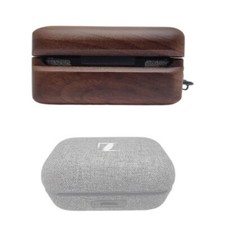 Handmade Nature Wooden Case for Sennheiser Momentum True Wireless 3 Walnut 