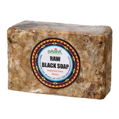 RAW BLACK SOAP- MADINA
