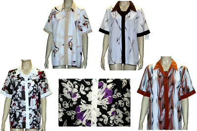 Ladies very light short sleeve top set, jumper, tops, blouse with tops size M-5XL Ts2