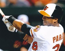 AUTOGRAPHED 8x10 JIMMY PAREDES Baltimore Orioles Photo W/COA 