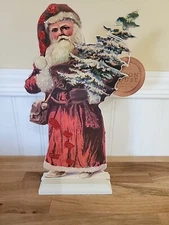 Ragon House 11” Standing Vintage Santa Christmas Dummy Board