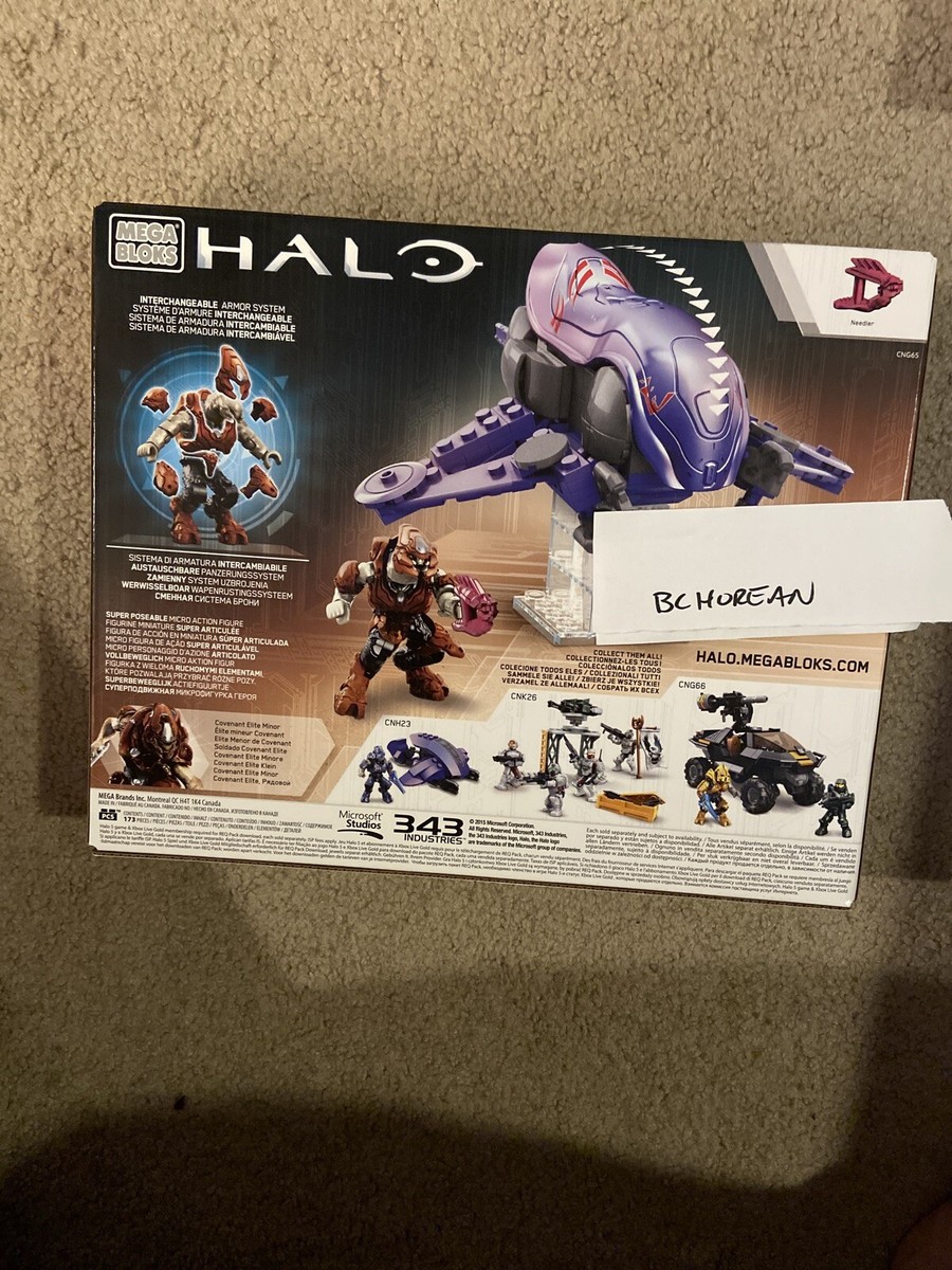 Mega Bloks CNG65 Halo Banshee Strike 173 pcs building set Retired