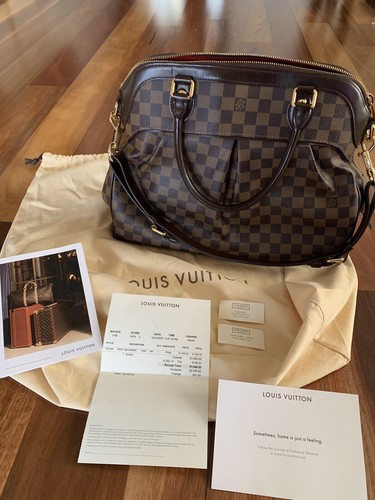 Louis Vuitton 1000% Authentic Trevi GM Damier With Receipt \u0026 Dust Bag  Excellent | eBay