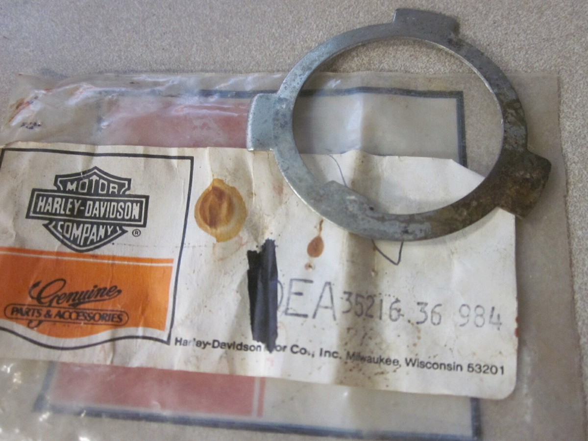NOS Harley Davidson Sprocket Nut Lockwasher 1936-1983 Big Twins