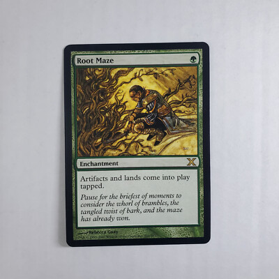 Root Maze - 10th Edition - Magic the Gathering MTG - Near Mint/ Light Play NM LP