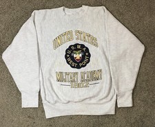 Vintage Reverse Weave USMA West Point Sweatshirt Size M. Made In USA