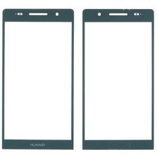 Huawei Ascend P6 screen Display Glas Scheibe lens Fenster schwarz