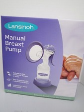 Lansinoh Manual Breast Pump for Breastfeeding New, Sealed