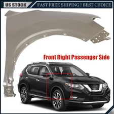 Fender For 2014-2020 Nissan Rogue Front Passenger / Right Side Primed Steel