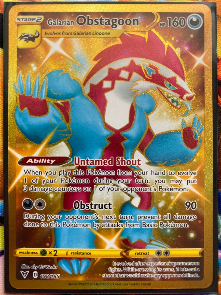 Golden obstagoon