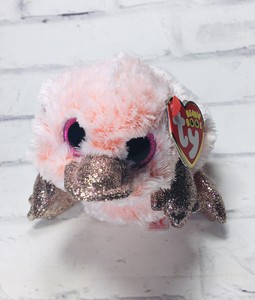pink platypus stuffed animal