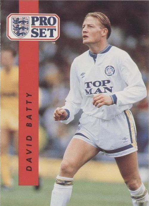 1990-91 Pro Set - David Batty #93 (RC) for sale online | eBay