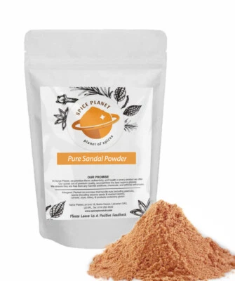 SPICE PLANET Pure Sandalwood Powder Chandan Powder Fairness Face Mask Cooling Effect