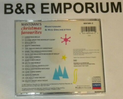 Mantovani 2-CD Lot - Christmas Favourites (1987) + Strauss Waltzes (1992) London - Imagen 3 de 6
