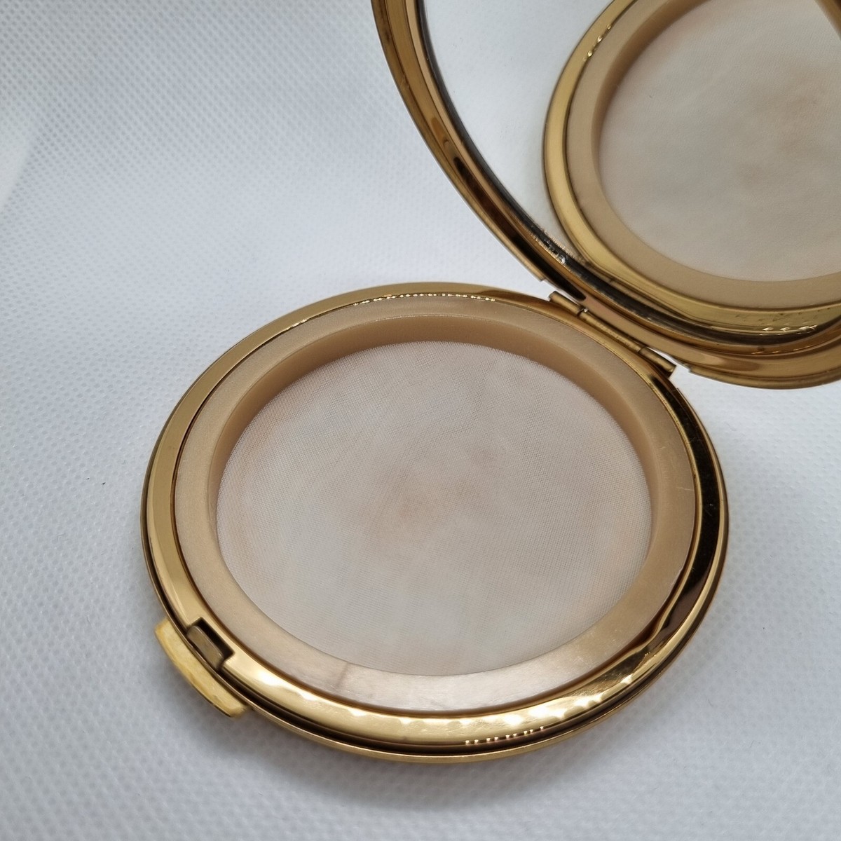 Vintage Stratton Mini Convertible Powder Compact Collectible for