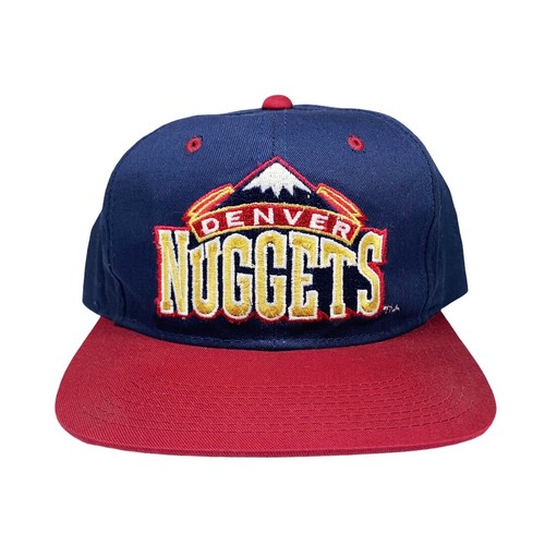 VTG Rare Nba Denver Nuggets Navy Blue 