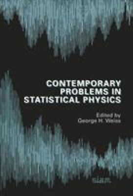 Contemporary Problems Statistical Physics Paperback Society for I  9780898713237
