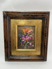 Quadro dipinto olio Cornice