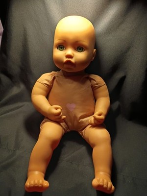 ZAPF Creations ''Baby Annabelle'' 2016 Weighted Soft Body Doll Green Eyes~ Works! 